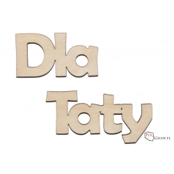 Dla Taty - napis A331